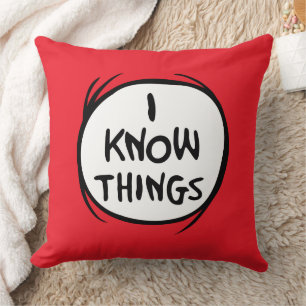 Coussin Dr Seuss   La Chose Deux - Je Connais Les Choses