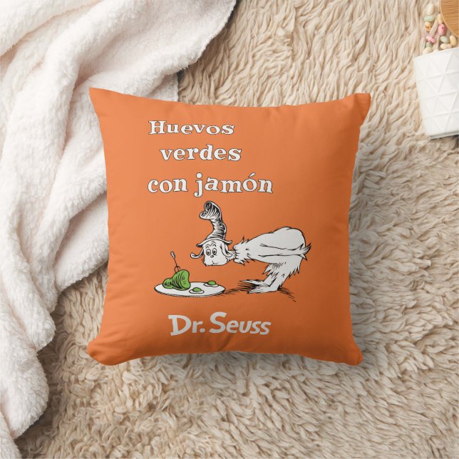 Coussin Dr. Seuss Œufs verts et jambon espagnol (Couverture)