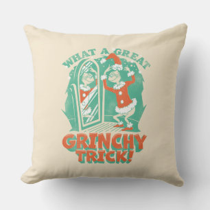 Coussin Dr. Seuss Quel super tour de Grinch !