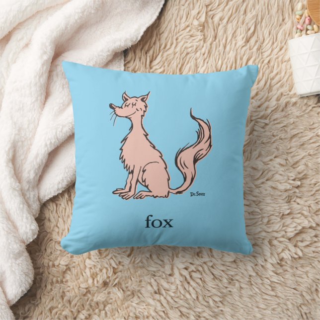 Coussin Dr. Seuss | Renard Rose (Couverture)