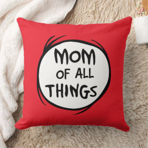 Coussin Dr. Seuss Thing One Thing Two - Maman of all Thing