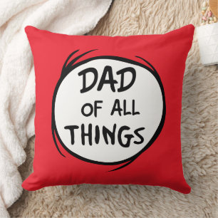 Coussin Dr Seuss Thing One Thing Two - Papa de toutes chos