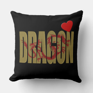 Coussin dragon