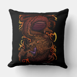 Coussin Dragon (conception de signature)