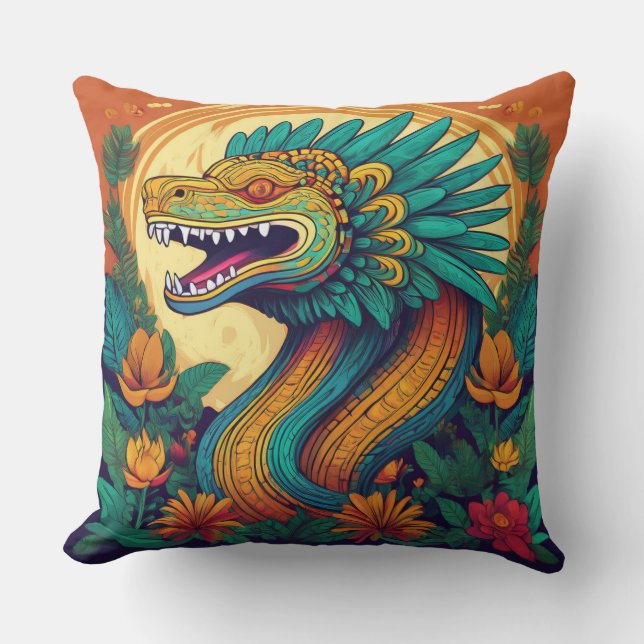 Coussin Dragon de chance (Recto)