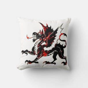 Coussin Dragon de feu