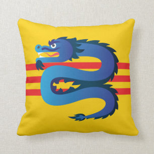 Coussin Dragon du Vietnam du Sud