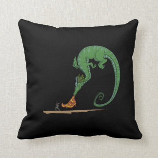 Coussin Dragon et chevalier