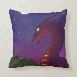 Coussin Dragon médiéval