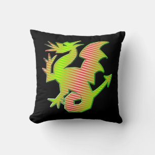 Coussin Dragon stylisé