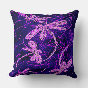 Coussin Dragonfly Disco