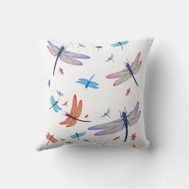 Coussin Dragonfly Dragonflies (Verso)