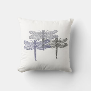 Coussin Dragonfly Gris