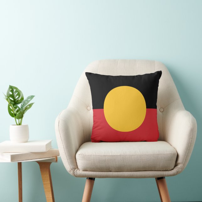 Coussin Drapeau aborigène australien (Chaise)