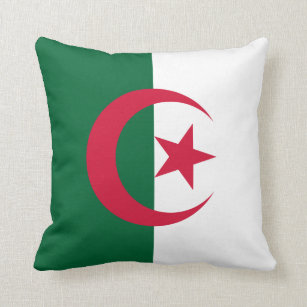 Coussin Drapeau algérien