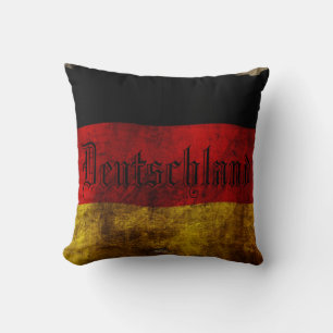 Coussin drapeau allemand - Vintage...