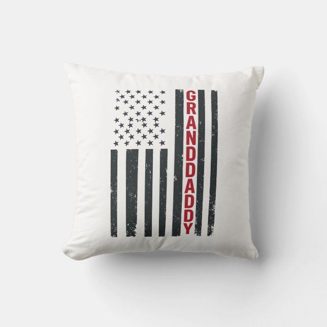 Coussin Drapeau américain Granddaddy Design patriotique vi (Recto)