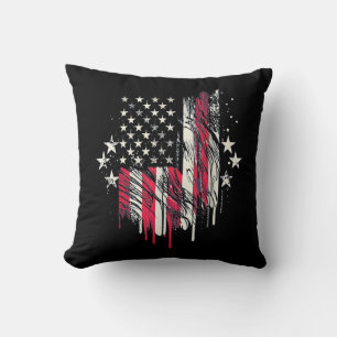 Coussin Drapeau Américain Hommes États-Unis Tout-Petit Dra