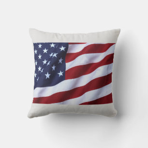Coussin Drapeau américain Jeu d'oreiller