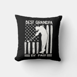 Coussin Drapeau Américain Meilleur Grand-Père Par Par Par