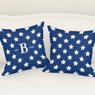 Coussin Drapeau américain patriotique étoiles et rayures