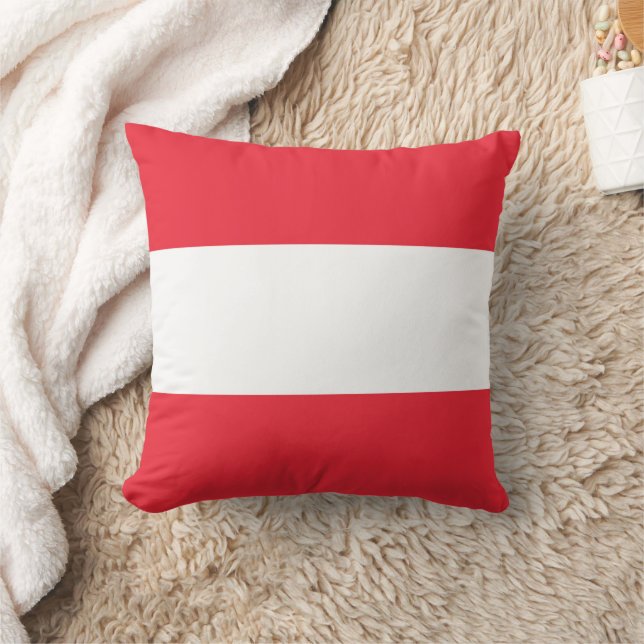 Coussin Drapeau Autriche (Couverture)