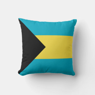 Coussin Drapeau bahamien