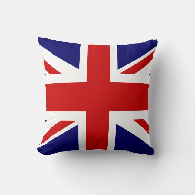 Coussin Drapeau britannique lance l'oreiller | Conception  (Recto)