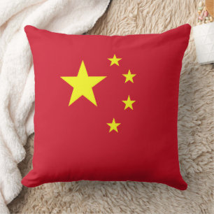 Coussin Drapeau Chine