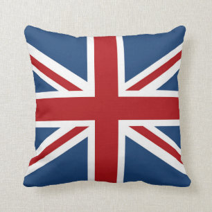 Coussin Drapeau classique d'Union Jack R-U