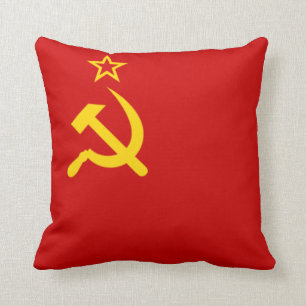 Coussin Drapeau communiste URSS de la Russie