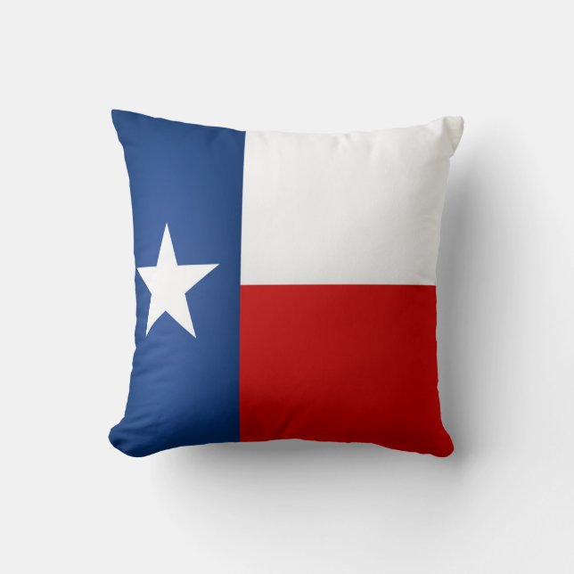 Coussin Drapeau cool De L'État Du Texas (Recto)