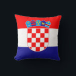 Coussin Drapeau Croatie<br><div class="desc">Drapeau Croatie</div>