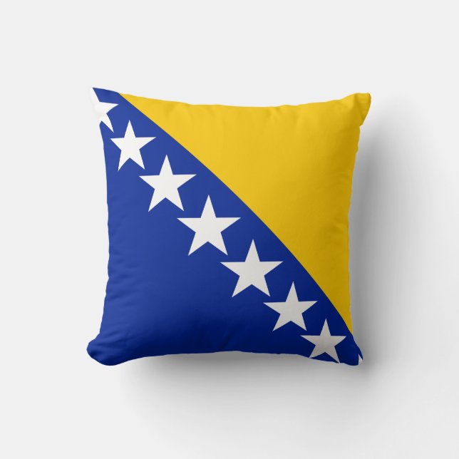 Coussin Drapeau de BiH (Recto)