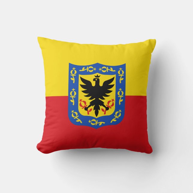 Coussin Drapeau de Bogota, Colombie Jeu d'oreiller (Recto)