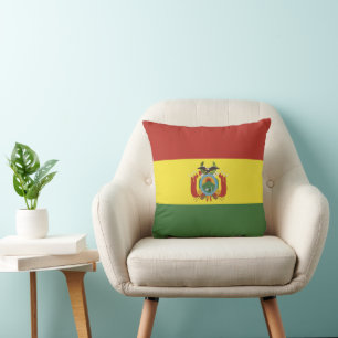 Coussin drapeau de Bolivie