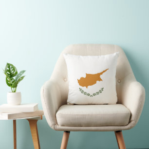 Coussin Drapeau de Chypre