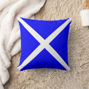 Coussin Drapeau de code de signaux "M" (Mike)
