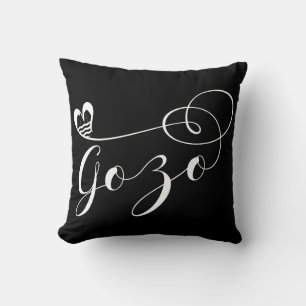 Coussin Drapeau de coeur de Gozo, Gozitan, île de Gozo