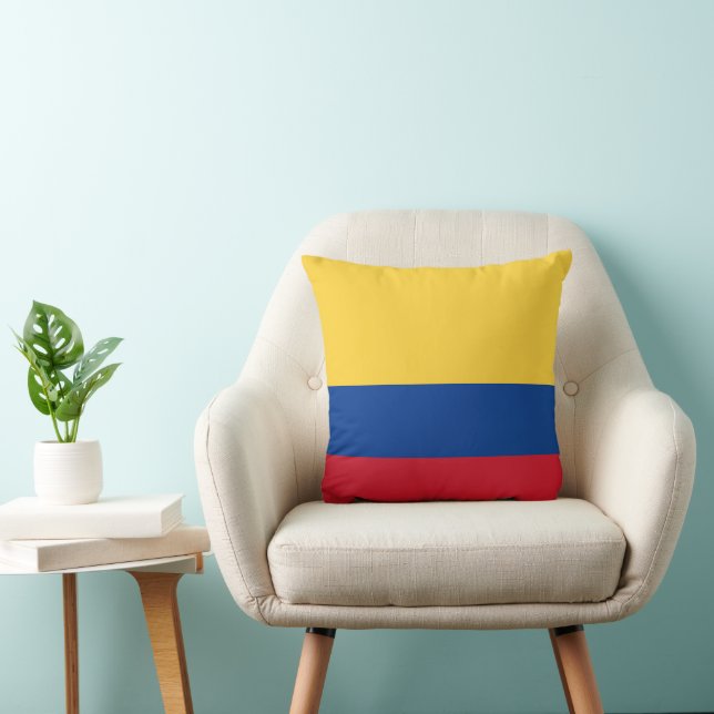 Coussin Drapeau de Colombie (Chaise)
