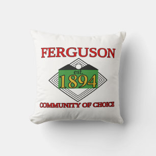 Coussin Drapeau de Ferguson, Missouri