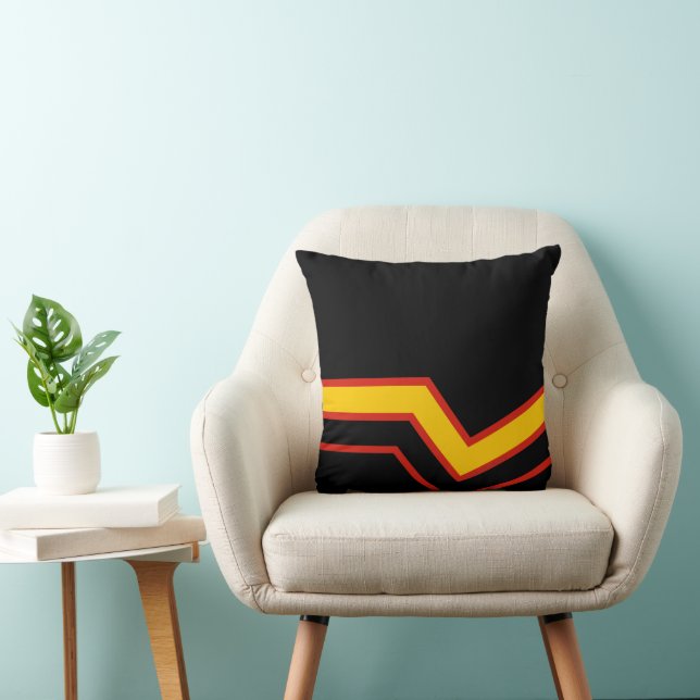 Coussin Drapeau de fierté en caoutchouc de SlipperyJoe's f (Chaise)