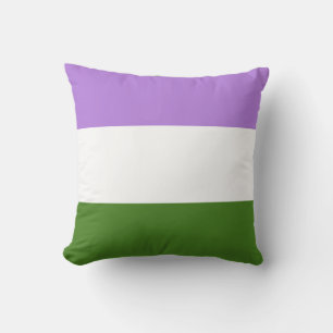 Coussin Drapeau de fierté queer