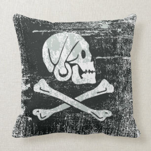 Coussin Drapeau de henry de pirate