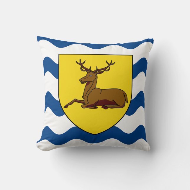 Coussin Drapeau de Hertfordshire (Recto)