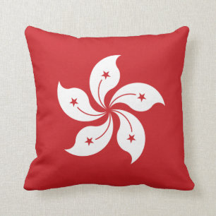 Coussin Drapeau de Hong Kong
