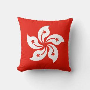 Coussin Drapeau de Hong Kong