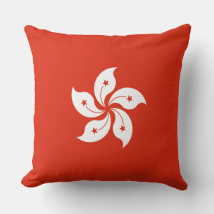 Coussin Drapeau de Hong Kong