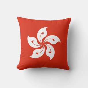 Coussin Drapeau de Hong Kong
