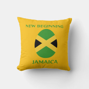 Coussin drapeau de Jamaïque
